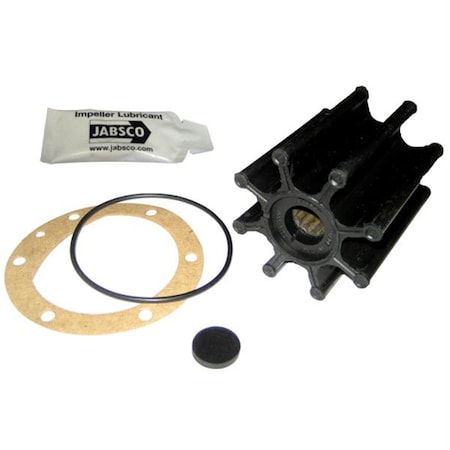 Superjock Impeller Kit - Neoprene - 8 Blade - 2-9/16in. Dia. - 3in. Shaft Dia. - Brass Insert Material SU3444406